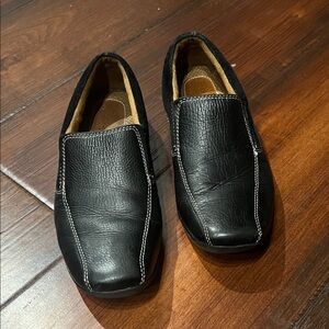 SOUL Naturalizer Black Leather Loafers